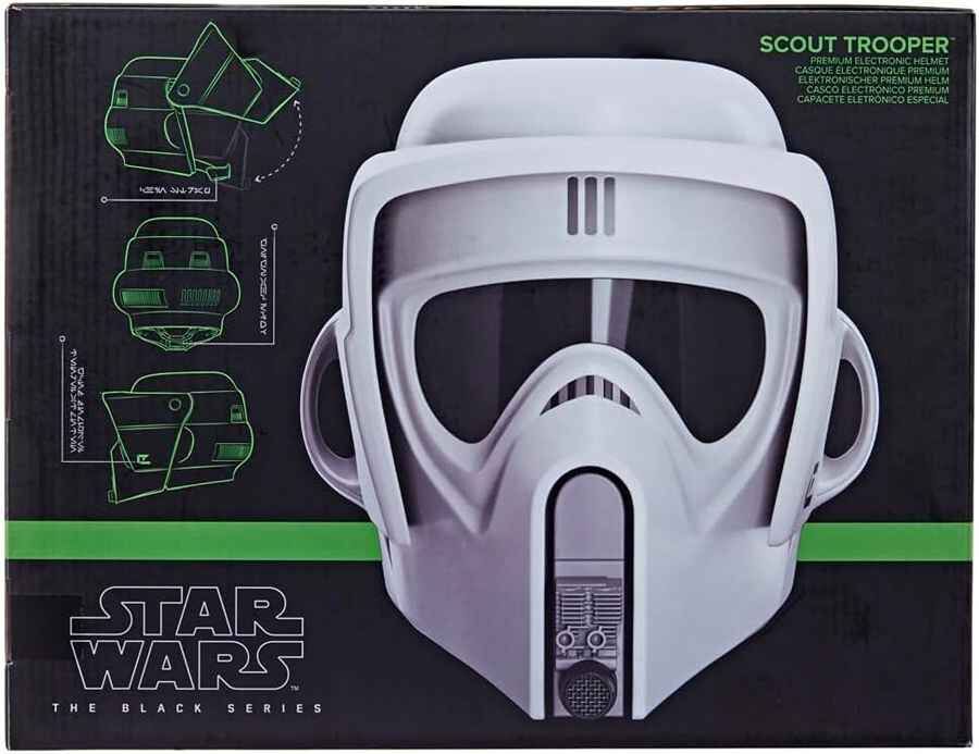 Star Wars The Black Series Scout Trooper Electronic Helmet Reissue