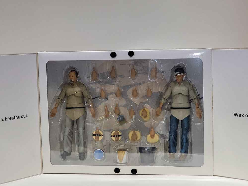 The Karate Kid Mr. Miyagi and Daniel Miyagi-Do Training Exclusive 7 Inch Action Figure Box set