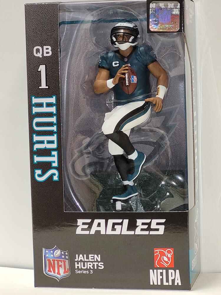 NFL Football Series 3 Jalen Hurts Philadelphia Eagles 7 Inch Action Figure