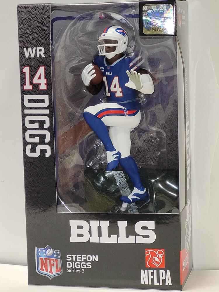 NFL Football Series 3 Stephon Diggs Buffalo Bills 7 Inch Action Figure