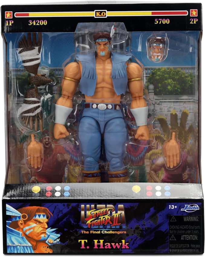 Street Fighter II The Final Challengers T. Hawk 1:12 Scale 6 Inch Deluxe Action Figure