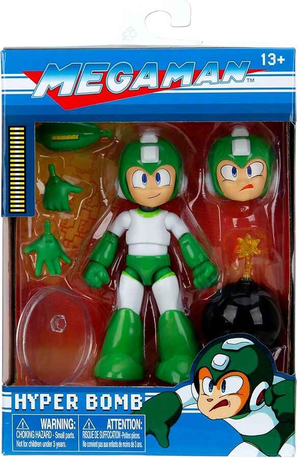 Mega Man Wave 2 Hyper Bomb 1:12 Scale 4 Inch Action Figure