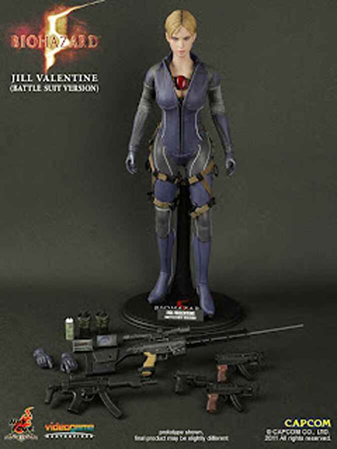 Resident Evil Jill Valentine Battle Suit Version 12 Inch 1/6 Scale Figure VGM13 901260