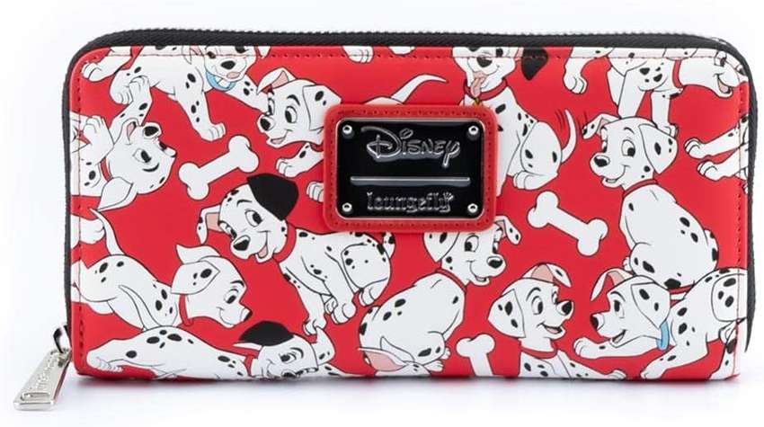 Loungefly Disney 101 Dalmatians 65th Anniversary Zip Around Wallet