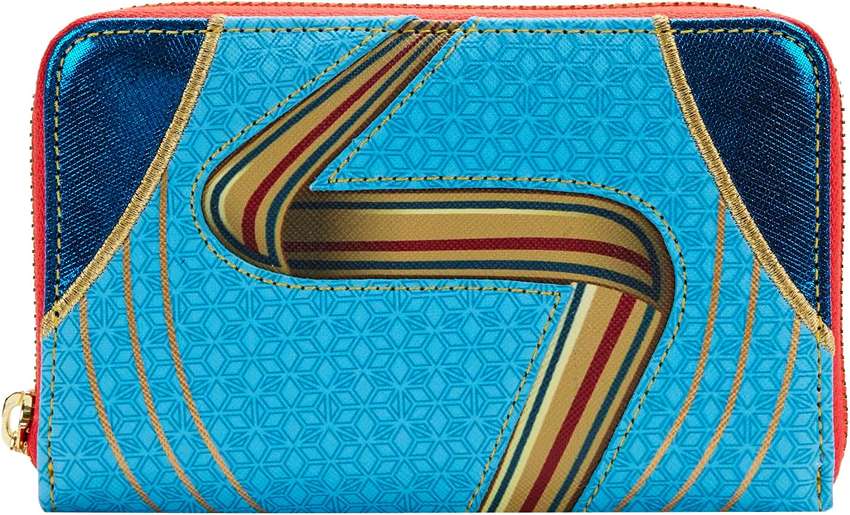 Loungefly Disney Marvel Ms Marvel Zip Around Wallet