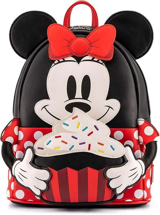 Loungefly Disney Minnie Mouse (Oh My) Mini Backpack Shoulder Bag