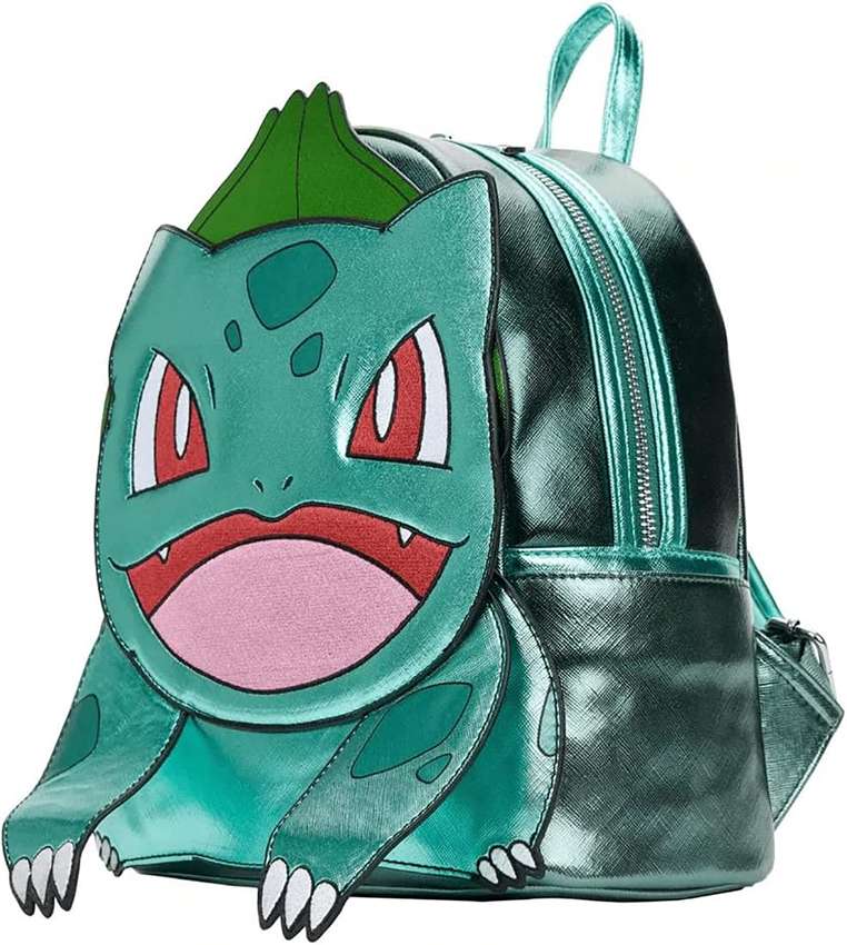 Loungefly Pokemon Metallic Bulbasaur Mini Backpack Shoulder Bag