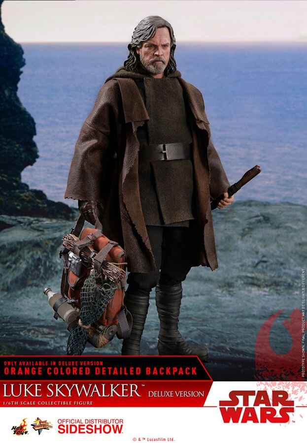 Star Wars The Last Jedi Luke Skywalker Deluxe 1/6 Scale Figure MMS 458 903204