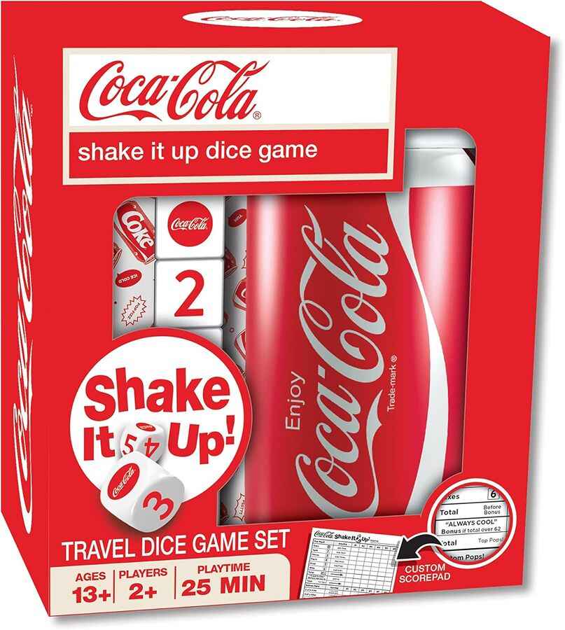 Shake It Up Coca-Cola Version Dice Game