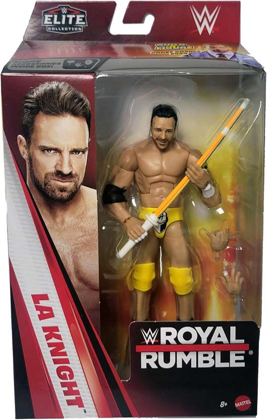 Wrestling WWE Elite Collection Royal Rumble (2026) BAF Corey Graves - LA Knight (2023) 6 Inch Action Figure