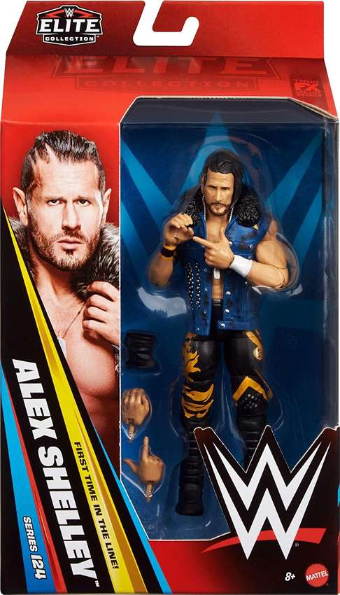 Wrestling WWE Elite Collection Series 124 - Alex Shelley 6 Inch Action Figure
