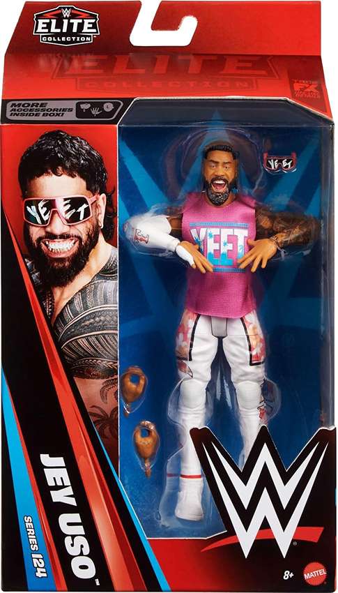 Wrestling WWE Elite Collection Series 124 - Jey Uso 6 Inch Action Figure