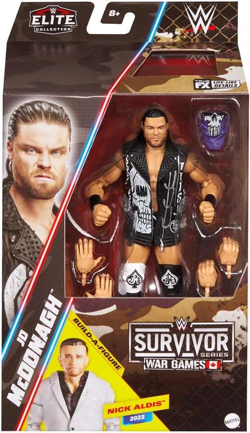 Wrestling WWE Elite Collection Survivor Series War Games BAF Nick Aldis - JD McDonagh 6 Inch Action Figure