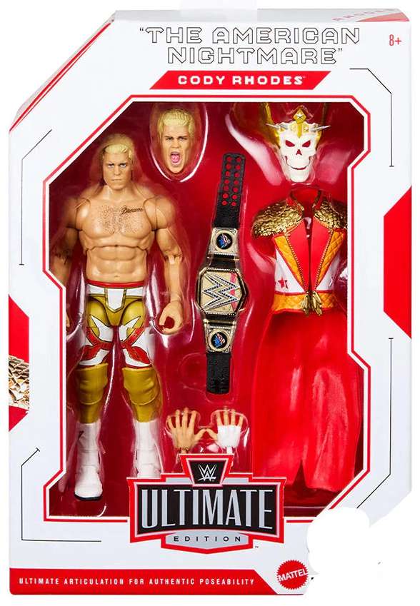 Wrestling WWE Ultimate Collection Greatest Hits Series 7 - Cody Rhodes 6 Inch Action Figure