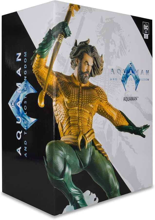 DC Collectibles Aquaman 2: The Lost Kingdom -  Aquaman 12 Inch Resin Statue