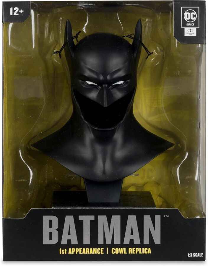 DC Direct Batman Detective Comics #27 (1st Appearance) Cowl 1/3 Scale 6.75 Inch Collector Replica