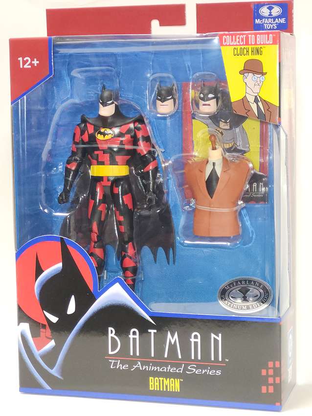 DC Direct Batman The Animated Series Wave 7 BAF Clock King - Batman Platinum 6 Inch Action Figure