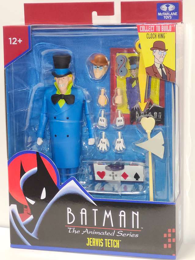 DC Direct Batman The Animated Series Wave 7 BAF Clock King - Mad Hatter 6 Inch Action Figure
