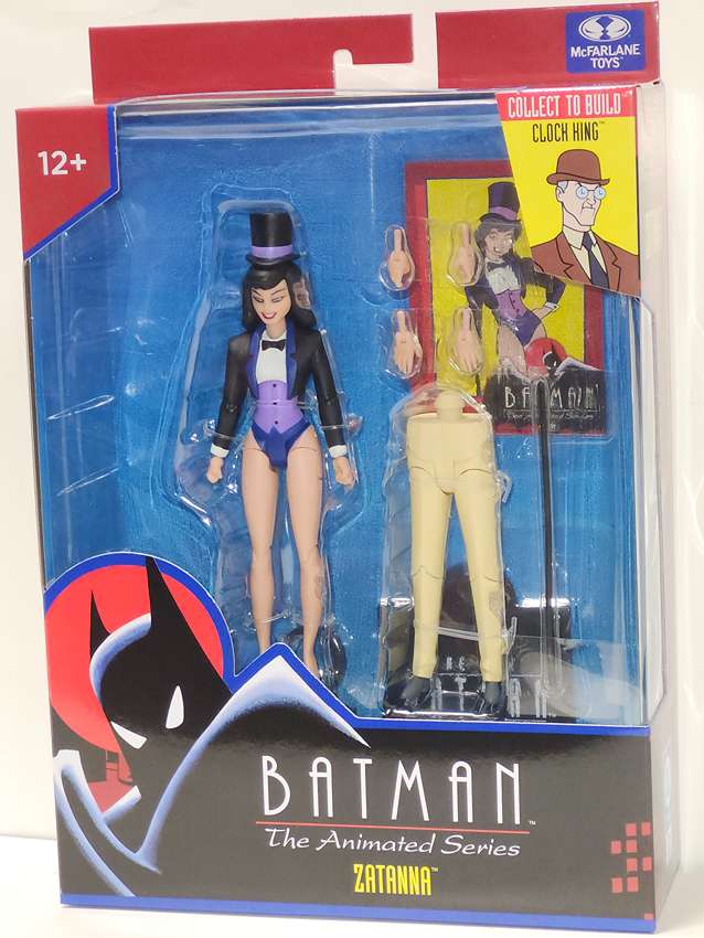 DC Direct Batman The Animated Series Wave 7 BAF Clock King - Zatanna 6 Inch Action Figure