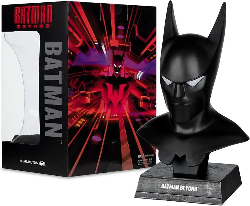 DC Direct Batman Beyond Cowl 1/3 Scale 6.75 Inch Collector Prop Replica