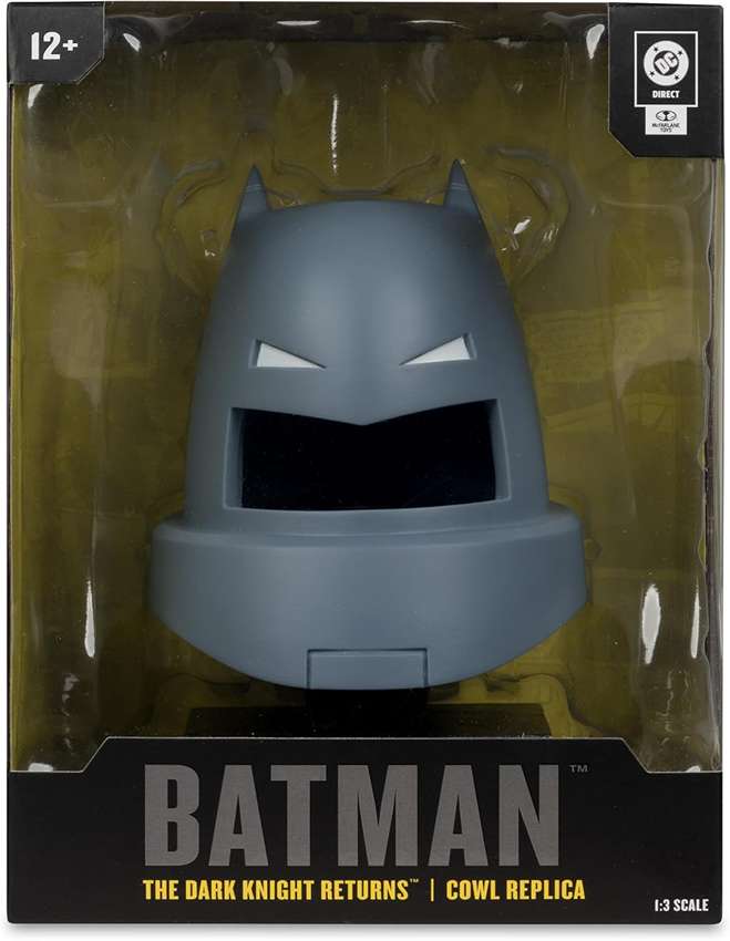 DC Direct Armored Batman (The Dark Knight Returns) Cowl 1/3 Scale 6.75 Inch Collector Prop Replica