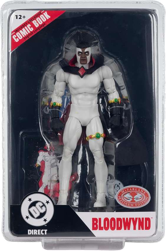 DC Multiverse Comics Page Punchers - Bloodwynd (Justice League #74) 7 Inch Platinum Action Figure