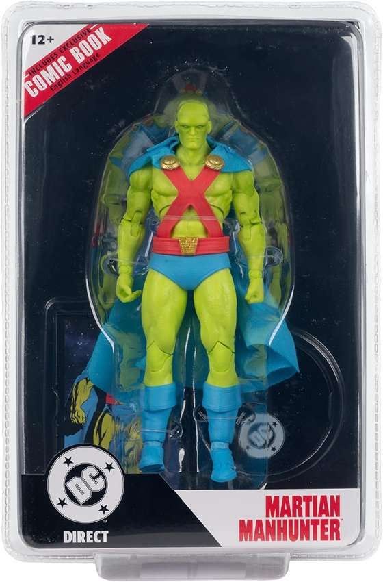 DC Multiverse Comics Page Punchers - Martian Man Hunter (Justice League #74) 7 Inch Action Figure