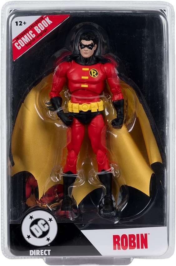 DC Multiverse Comics Page Punchers - Robin (Teen Titan #41) 7 Inch Action Figure