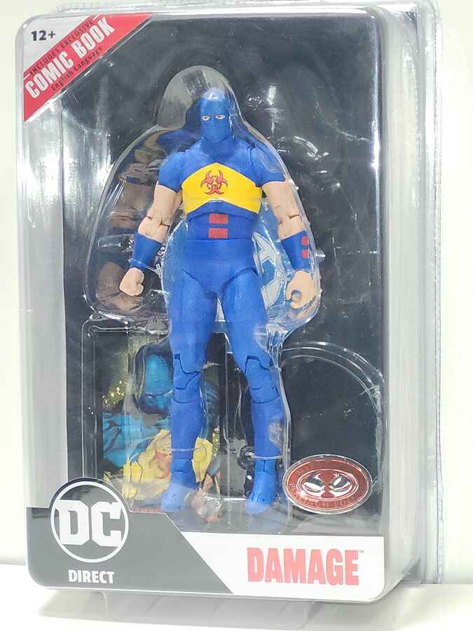 DC Multiverse Comics Page Punchers Wave 8 - Damage (Kingdom Come) Platinum 7 Inch Action Figure