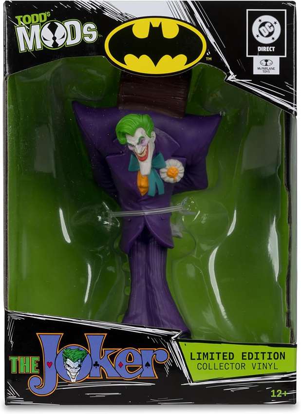 DC Direct Todd Mods The Joker 4.5 Inch Scale Collector Vinyl Posed Figure