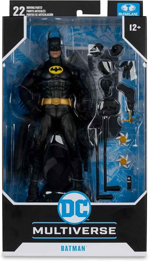 DC Multiverse Movie Batman (1989) - Batman (Keaton) 7 Inch Action Figure