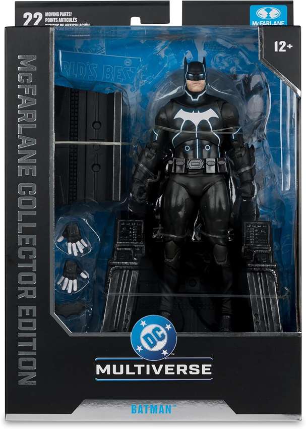 DC Multiverse Collector Edition Batman with Mobius Chair (Darkseid War) 7 Inch Action Figure