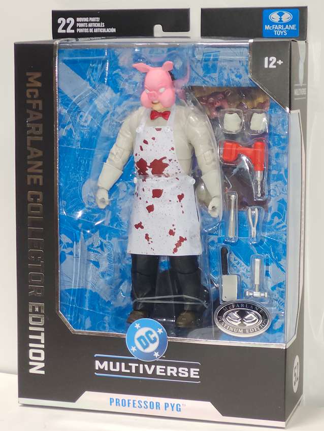 DC Multiverse Collector Edition Wave 13 Professor Pyg (Batman) Platinum 7 Inch Action Figure