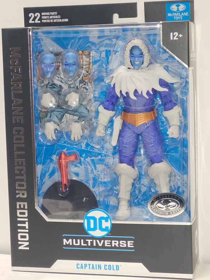 DC Multiverse Collector Edition Wave 9 Captain Cold (The Rogues) Platinum 7 Inch Action Figure