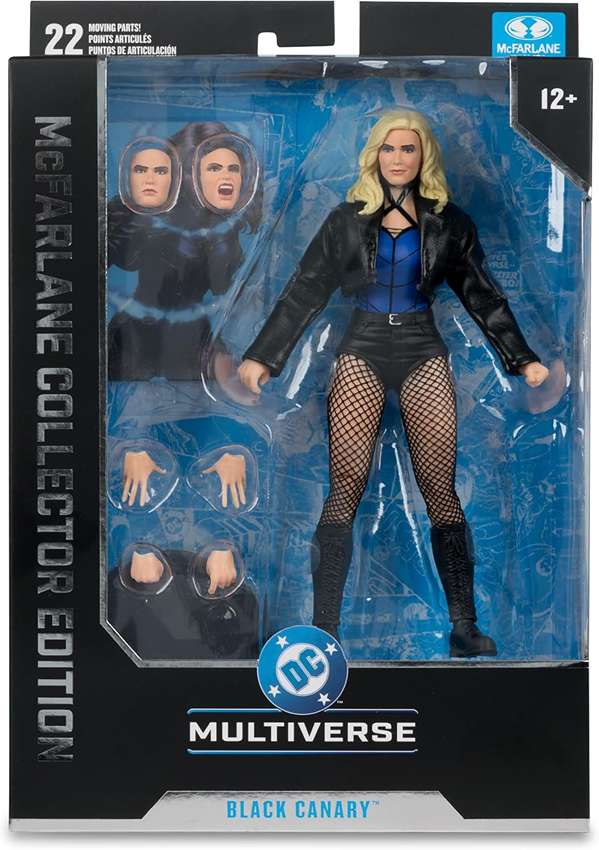 DC Multiverse Collector Edition Wave 14 Black Canary (DC Rebirth) 7 Inch Action Figure