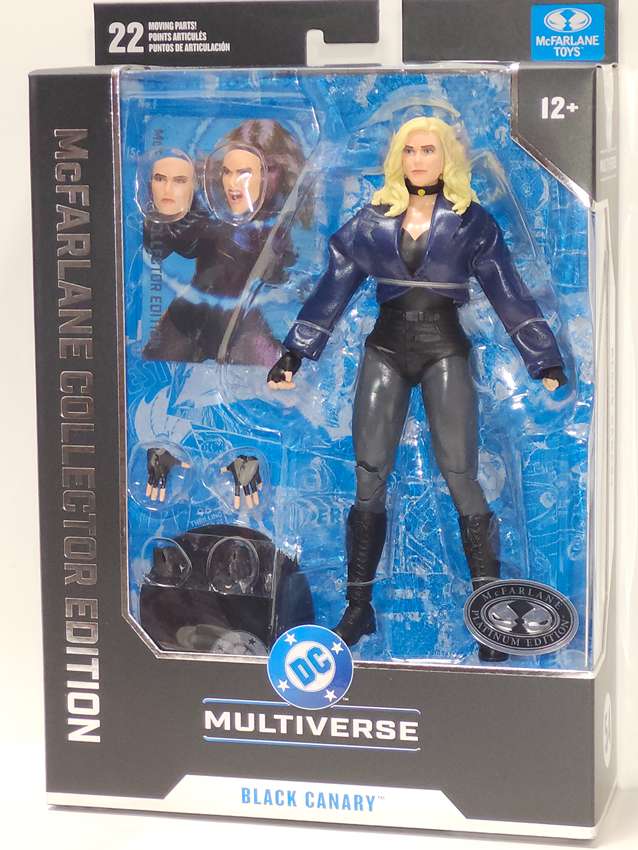 DC Multiverse Collector Edition Wave 14 Black Canary (DC Rebirth) Platinum 7 Inch Action Figure