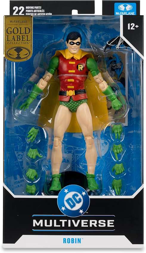 DC Multiverse Robin (Gold Label) (Silver Age) 7 Inch Action Figure