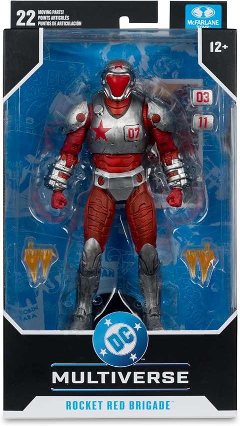 DC Multiverse Rocket Red Brigade (Justice League: Generation Lost) 7 Inch Action Figure