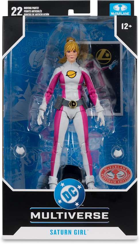 DC Multiverse Saturn Girl (DC Classic) Platinum 7 Inch Action Figure