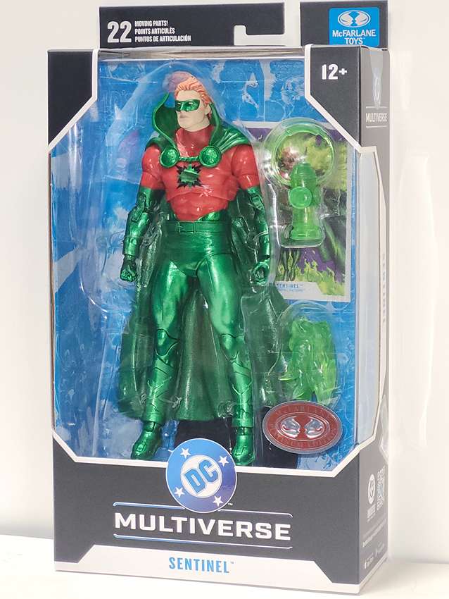 DC Multiverse Sentinel (Alan Scott) (Green Lantern) Platinum 7 Inch Action Figure