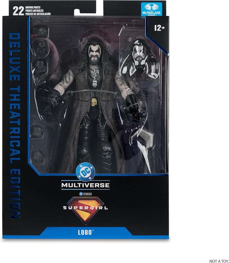 DC Multiverse Theatrical Deluxe Lobo (Supergirl Movie) 7 Inch Action Figure