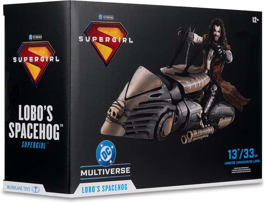 DC Multiverse Theatrical Deluxe Lobo Spacehog Vehicle (Supergirl Movie) 7 Inch Action Figure
