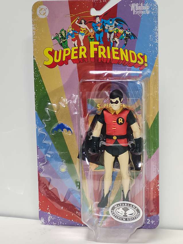 Batman DC Retro Super Friends Wave 3 Evil Robin 6 Inch Platinum Action Figure