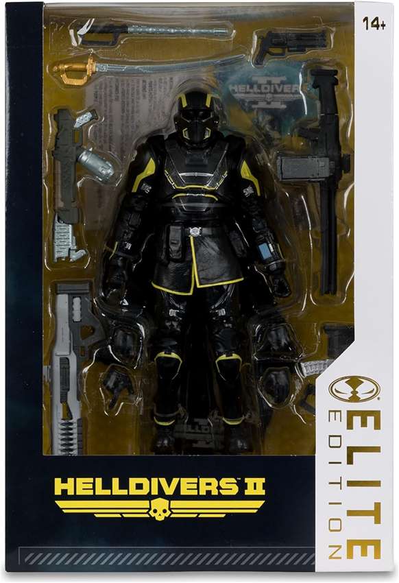 Helldivers II Elite Edition B-01 Tactical (Super Citizen) 7 Inch Action Figure