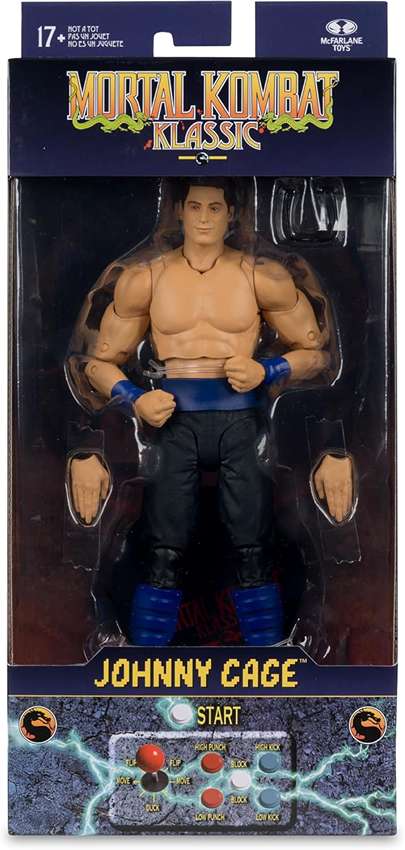 Mortal Kombat Klassic Wave 4 Johnny Cage 7 Inch Action Figure