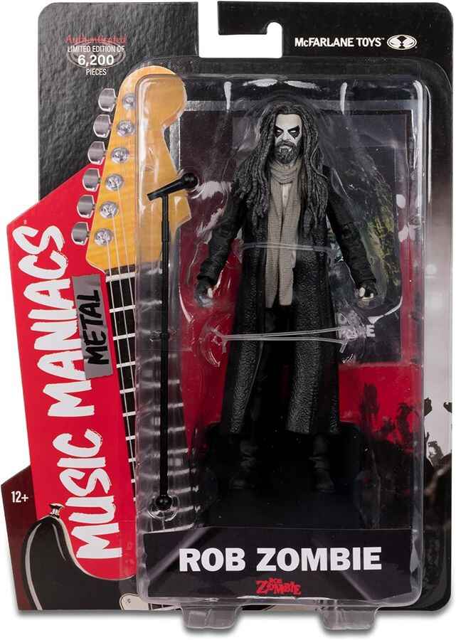 Music Maniacs Rock Wave 2 - Rob Zombie 6 Inch Action Figure