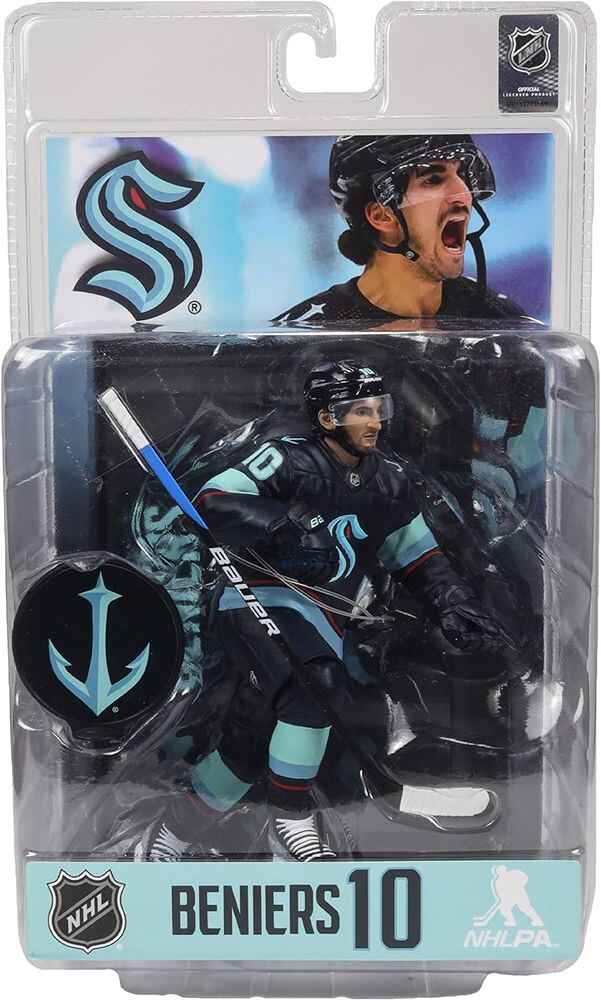 Sportpicks NHL Hockey 7 Inch Posed Figure - Matty Beniers (Seattle Kraken)