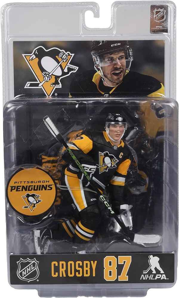 Sportpicks NHL Hockey 7 Inch Posed Figure - Sidney Crosby (Pittsburgh Penguins) 7 Inch Figure
