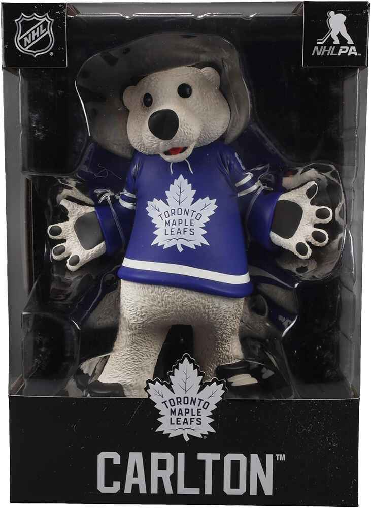 Sportpicks NHL Hockey 7 Inch Posed Figure - Carlton Mascot (Toronto Maple Leafs)