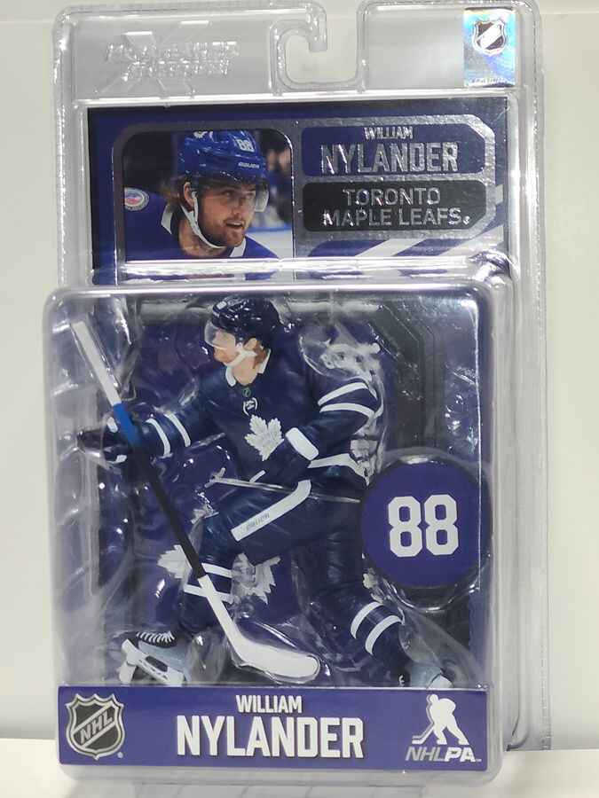 Sportpicks NHL Hockey 7 Inch Posed Figure - William Nylander #88 (Toronto Maple Leafs)